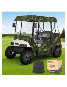 Funda Universal para Carro de Golf 10L0L Impermeable 2 Pasajeros