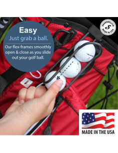 Soporte para Pelotas de Golf SnakeBelly Pro - Liberación Rápida 2