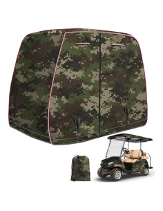 Cubierta de Carro de Golf iLSKW para 4 Pasajeros Impermeable