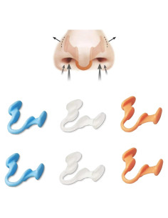 Diluidor Nasal Antironquidos Genérico 6 Piezas - Respiración Fácil