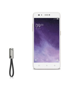 Cable USB Tipo-C BoxWave para Lava Z90 - Cargador de Llavero 20.32 cm