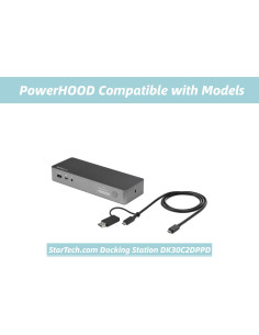 Adaptador AC/DC 135W PowerHOOD para Dock StarTech USB-C 2
