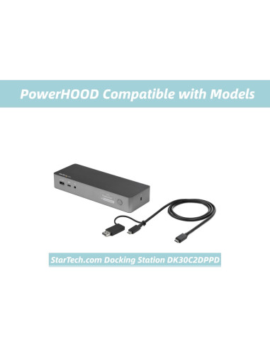 Adaptador AC/DC 135W PowerHOOD para Dock StarTech USB-C