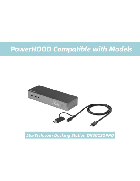 Adaptador AC/DC 135W PowerHOOD para Dock StarTech USB-C