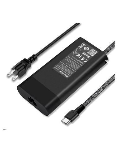 Cargador USB C 90W KUANTEN para Laptop Dell - Adaptador Rápido