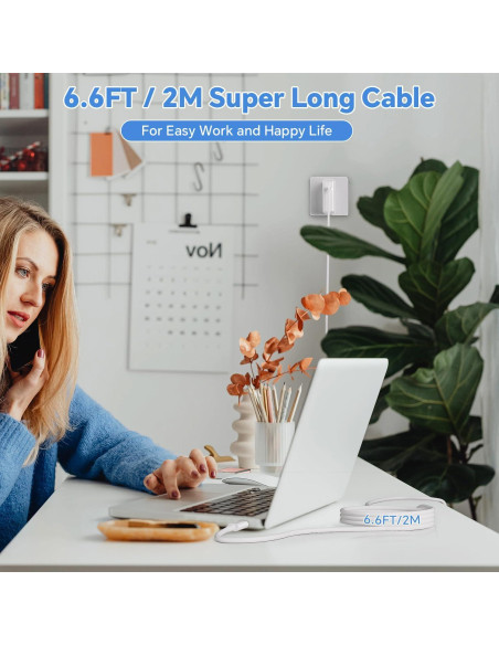 Cargador USB-C 67W Shenzhen Waweis para MacBook Pro/Air