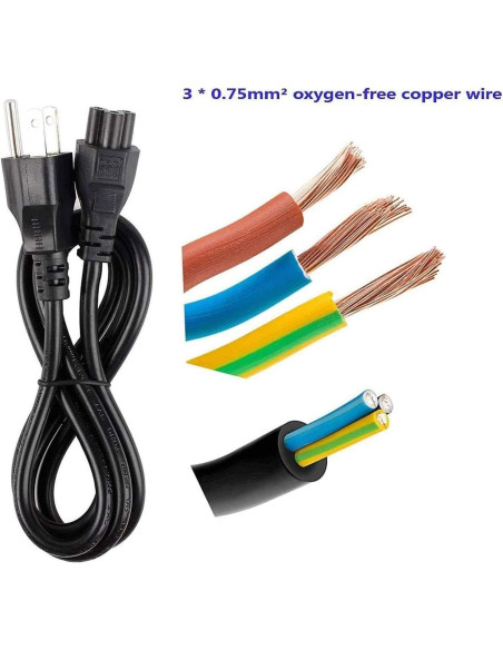 Adaptador de CA DTK 19V 3.42A 65W para Laptops Asus y Toshiba