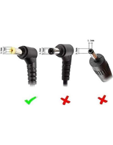 Adaptador CA DTK 65W 19V 3.42A para Laptop Acer