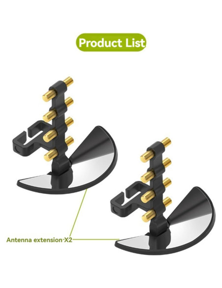 Juego de 2 Antenas Yagi Aumentador de Señal para DJI RC2/RC PRO/AIR 3S