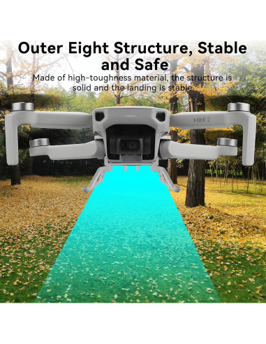 Patas de Aterrizaje Plegables Craznick para Drones DJI Mini 2 SE