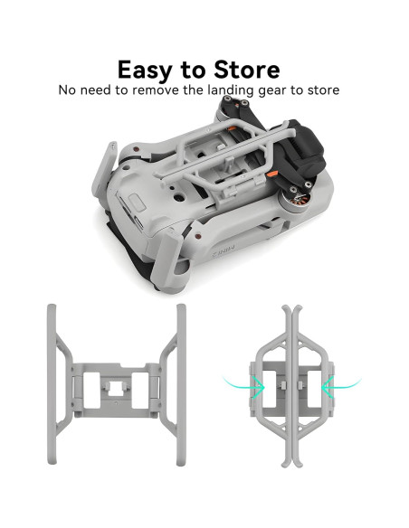 Patas de Aterrizaje Plegables Craznick para Drones DJI Mini 2 SE
