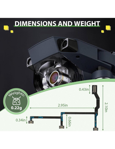 Reemplazo Cable Flexible PCB Gimbal DJI Mavic Pro Platinum