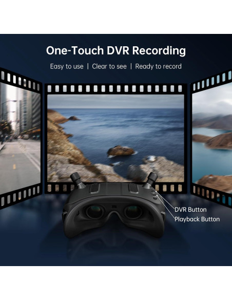 Gafas FPV CADDXFPV X 1080p con Seguimiento de Cabeza