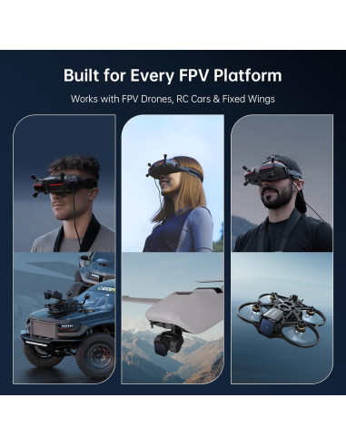 Gafas FPV CADDXFPV X 1080p con Seguimiento de Cabeza