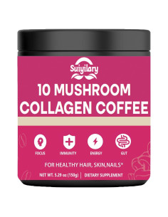 Café de Hongo con Colágeno Suiyilary 150g - Energía y Enfoque