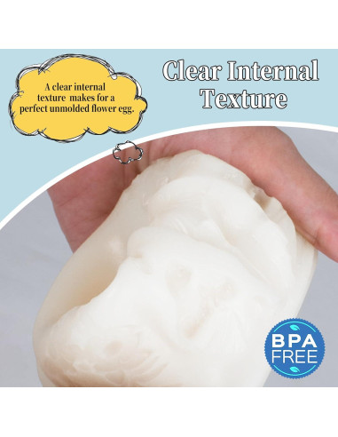 Molde de Silicona Huevo de Pascua MGLIFEUL para Velas 11.5x8.5cm