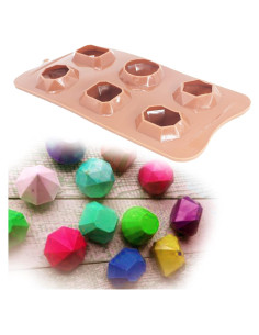 Molde de Silicona para Hielo X-Haibei Diamante 2.54cm