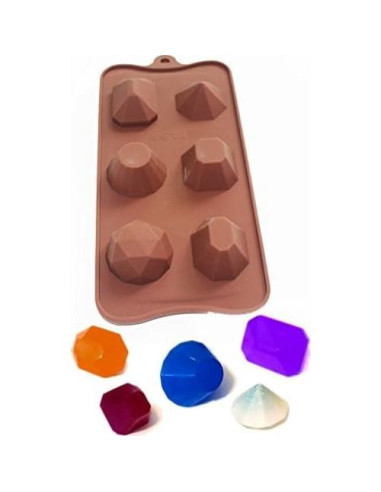 Molde de Silicona para Hielo X-Haibei Diamante 2.54cm