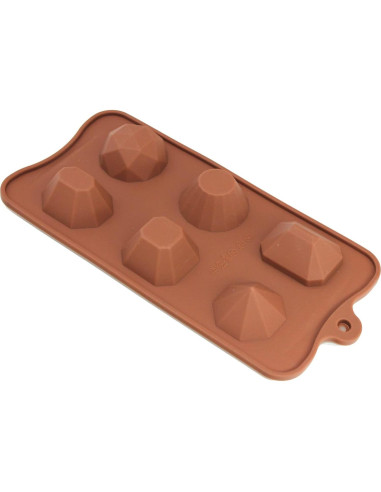 Molde de Silicona para Hielo X-Haibei Diamante 2.54cm