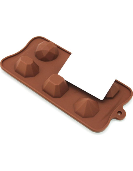 Molde de Silicona para Hielo X-Haibei Diamante 2.54cm