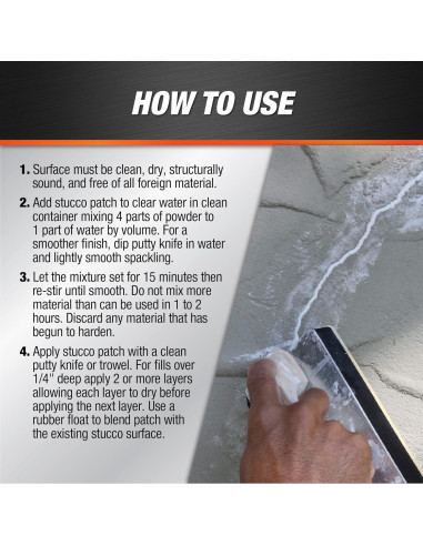 Parche de Estuco Dap 7079810502 11.34 kg Blanco