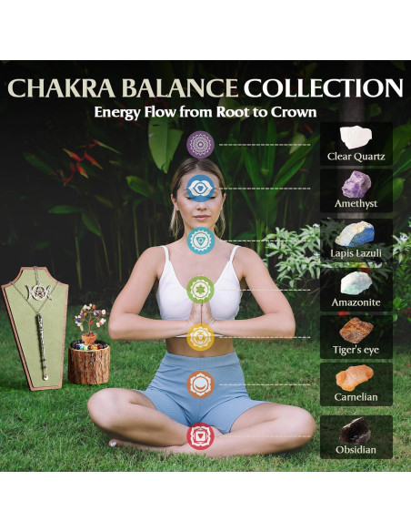 Kit de Hechicería 150 Piezas SHYSHINY - Hierbas, Cristales y Velas