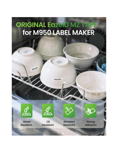 Impresora de Etiquetas Portátil EazeID M950 Bluetooth 12mm