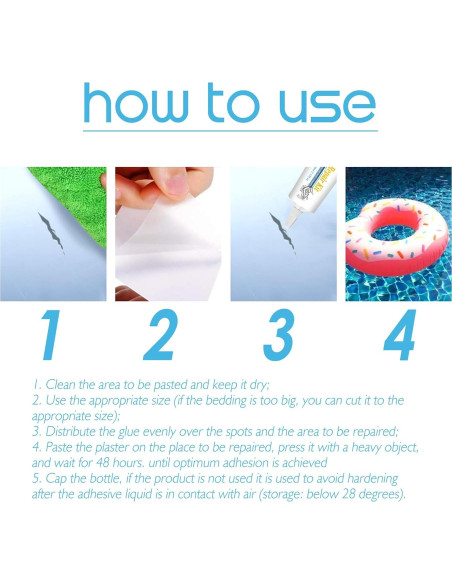 Kit de Reparación de Parche para Piscina Nicetuff 59g