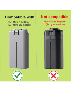 Cargador de Batería 6 en 1 Hanatora para DJI Mini 4K/2/SE 2