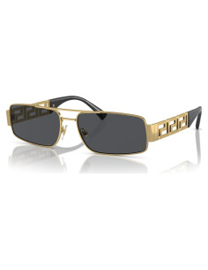 Gafas de sol Versace Hombre Marco Dorado Lentes 60mm