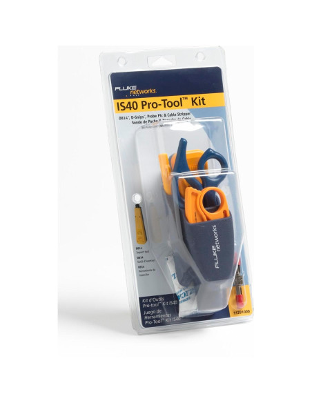 Kit de Herramientas Fluke Networks IS40 con Pelacables y Cortadores