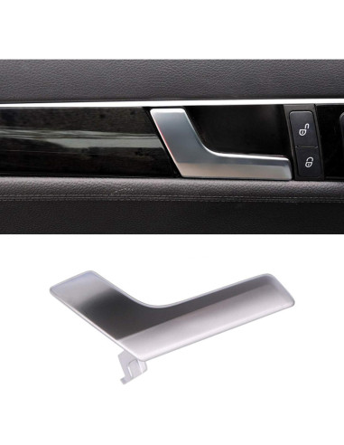 Manija de Puerta Interior Izquierda WODOFO GDR Plateada Mate