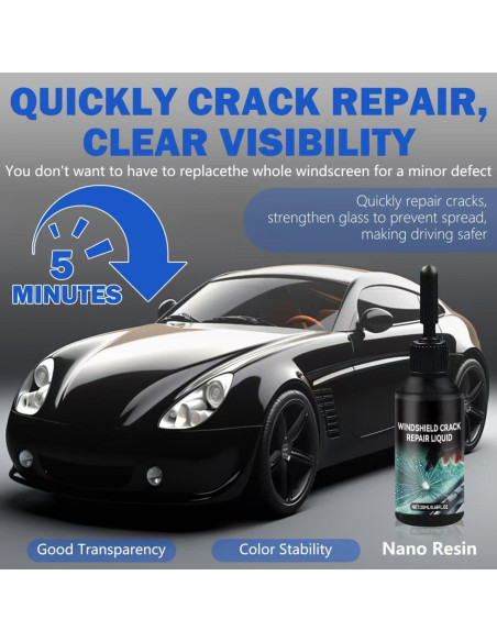 Kit de Reparación de Parabrisas Zonmtreo XFYQ-G45 - Resina Profesional