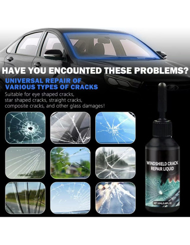 Kit de Reparación de Parabrisas Zonmtreo XFYQ-G45 - Resina Profesional