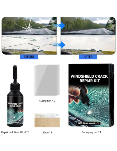 Kit de Reparación de Parabrisas Zonmtreo XFYQ-G45 - Resina Profesional