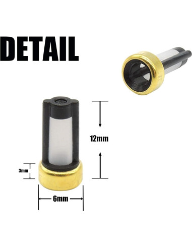 Filtro de Canasta Inyector de Combustible HiSport 101 - 20 Pcs