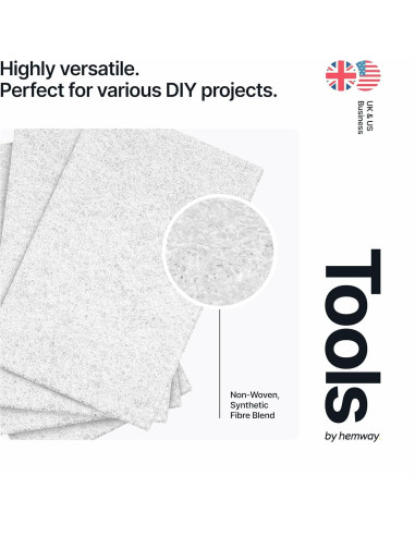 Almohadillas de Pulido de Pintura Hemway - 2 Unidades Blancas