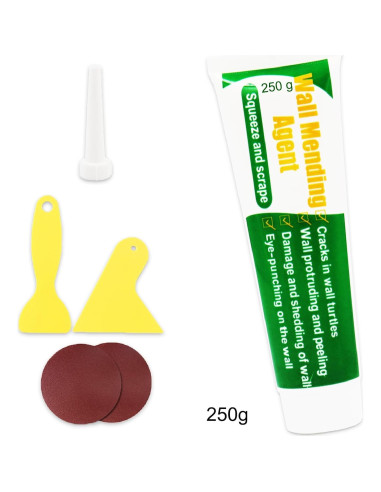 Kit de Reparación de Drywall SOSFKIM 250g Masilla Ecológica