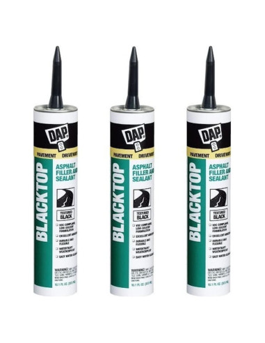 Rellenador y Sellador de Asfalto DAP 27065 3 Paquetes 10.1 oz