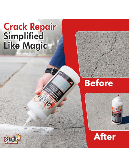 Kit de Inicio Relleno de Grietas Mágico 1.13 kg con Herramientas