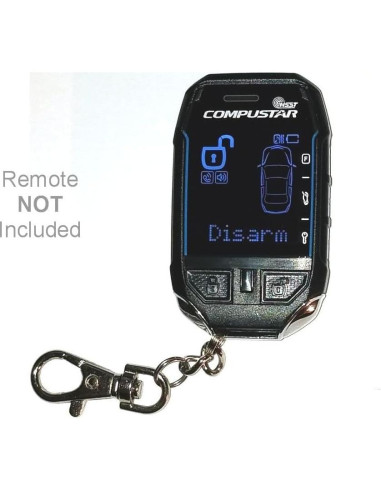 Funda de Cuero Negro para Control Remoto Compustar 2WSSR-T11 y 2WT11R-SS