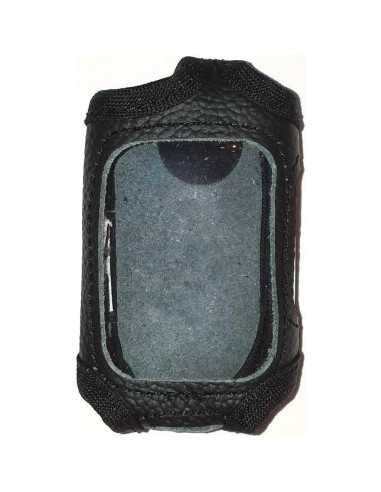 Funda de Cuero Negro para Control Remoto Compustar 2WSSR-T11 y 2WT11R-SS