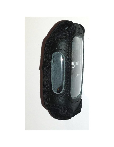 Funda de Cuero Negro para Control Remoto Compustar 2WSSR-T11 y 2WT11R-SS