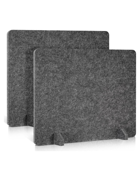 Divisores Acústicos para Escritorio AMUSIGHT 60x50 cm Paquete de 2
