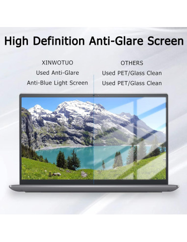 Paquete de 2 Protectores de Pantalla 17.3" XinWoTuo Anti Luz Azul