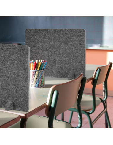 Divisores Acústicos para Escritorio AMUSIGHT 60x50 cm Paquete de 2