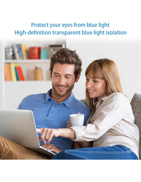 Paquete de 2 Protectores de Pantalla 17.3" XinWoTuo Anti Luz Azul