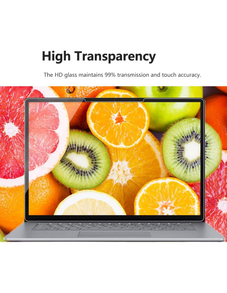 Adeway Protectores de Pantalla Vidrio Templado para Surface Laptop 7 13.8"