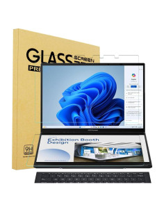 Protector de Pantalla Vidrio Templado i-Tensodo 14" ASUS Zenbook Duo