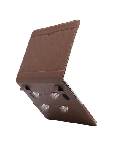 Funda TYTX para MacBook Pro 16" 2021-2024 Cuero Marrón